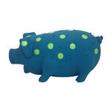 Multipet Grunterz Latex Polka Dot Pig Dog Toy