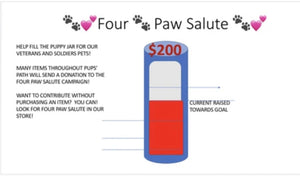 Four Paw Salute Campaign Update