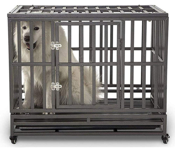 Heavy Duty Strong Metal Dog Cage Pet Kennel