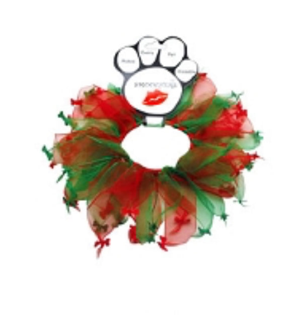Christmas Smoochers Bones Pet Party Collars