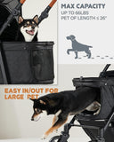 Zoosky Medium Pet Stroller - Pets Up To 66 Pounds