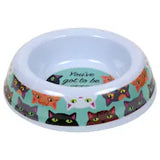 Melamine Cat Food Bowls 5x1.25 in