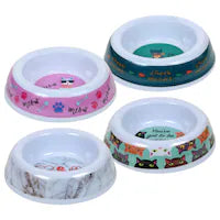 Melamine Cat Food Bowls 5x1.25 in