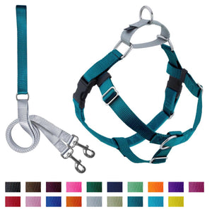 Teal Freedom No-Pull Dog Harness