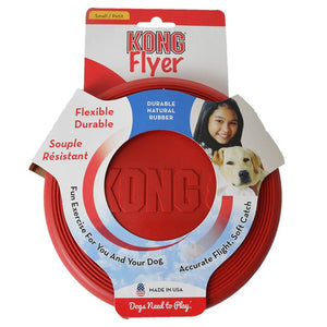 Kong Flyer Dog Disc Small 6.5 Diam - [pups_path]