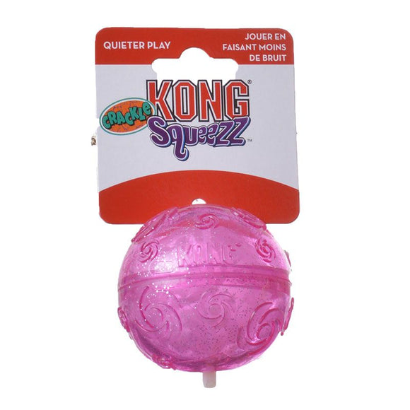 Kong Squeezz Crackle Ball Dog Toy medium - [pups_path]