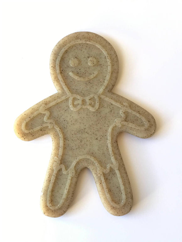 Nylon Gingerbread Man Chew Toy - Medium/Large - Brown
