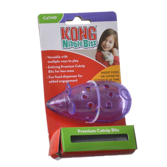 Kong Nibble Bitz Mouse Cat Toy - [pups_path]