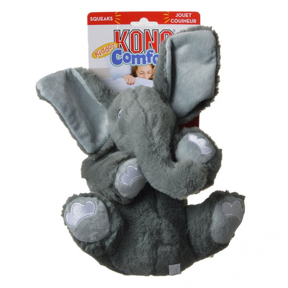 Kong Comfort Kiddos Dog Toy - Elephant - [pups_path]