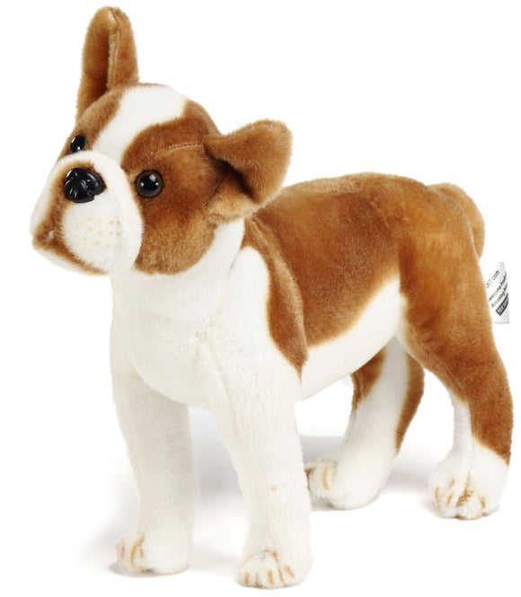 Bobby The Boston Terrier Boxer | 15 Inch Stuffed Animal Plus