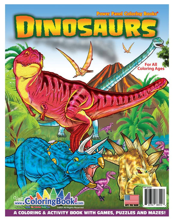 Dinosaurs Coloring Book 8.5
