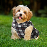 Winter Dog Sweater with Leash Ring Fleece