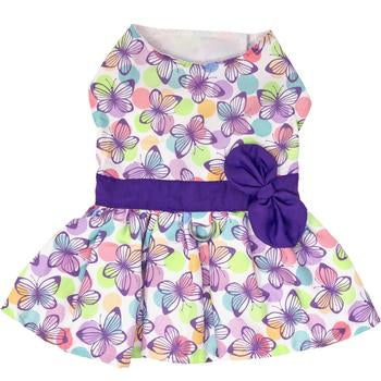 Butterfly Dress With Matching Leash