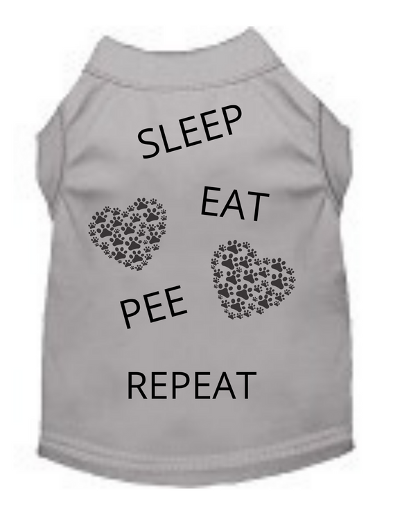 Sleep Eat Pee Repeat (Pet Shirt)
