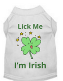 Lick Me I’m Irish (Pet Shirt)