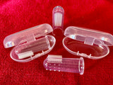 Pet Finger Toothbrush With Case (MEETEE)