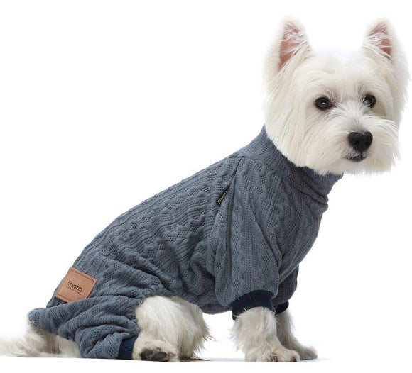 Fitwarm Knitted Dog Sweaters, Turtleneck  Medium