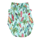 Hawaiian Camp Shirt - Surfboards & Palms