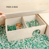 Niteangel Birch Chamber-Maze Hamster Hideout