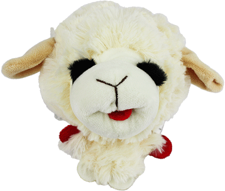 Lamb Chop Knobby Noggins 5in by MultiPet