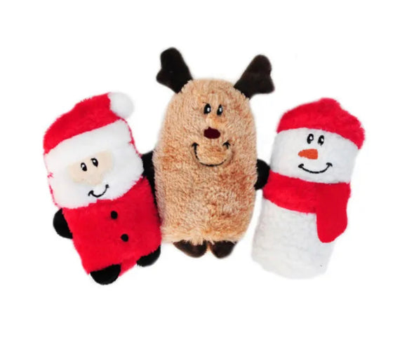 Holiday Squeakie Buddies - Pack of 3
