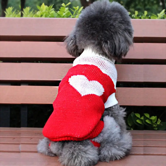 Paw-T Petz Heart Sweater