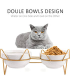 Trosetry Ceramic Double Bowls