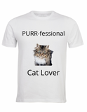 PURRfessional Cat Lover (Human Shirt)