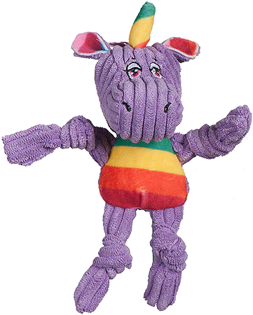 HUGGLE HOUNDS Rainbow Knottie Unicorn - Wee