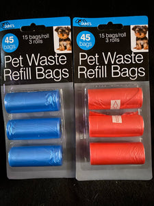 Pet Waste Poop Bag Refills
