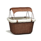 Happy Ride™ Wicker Bicycle Basket