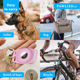 4 Pack - AirTag Holder For Dog or Cat Collar (Or Backpack/Purse) by Pawlish