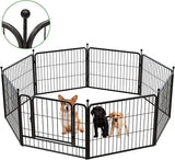 Fumalato Dog Playpen for Small and Medium Pets