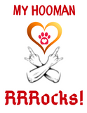 My Hooman Rocks (Dog Shirt)