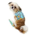 Cool Mesh Dog Harness with Leash - Pineapple Luau
