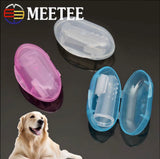 Pet Finger Toothbrush With Case (MEETEE)