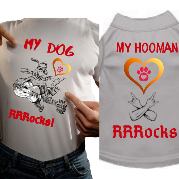 My Dog Rocks, My Hooman Rocks Set