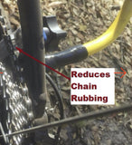 Bike Tow Leash Chain Stay Clamp For Right or Left Side