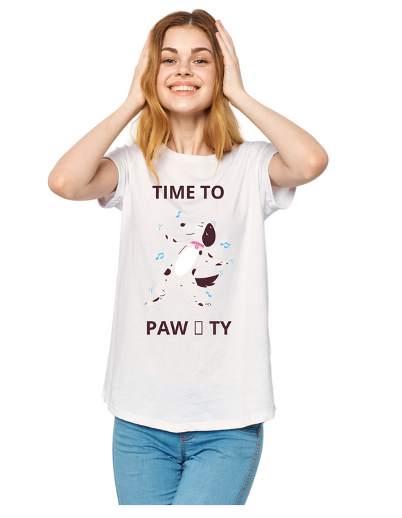 Time To Pawty (Human Shirt)