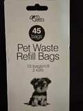 Pet Waste Poop Bag Refills