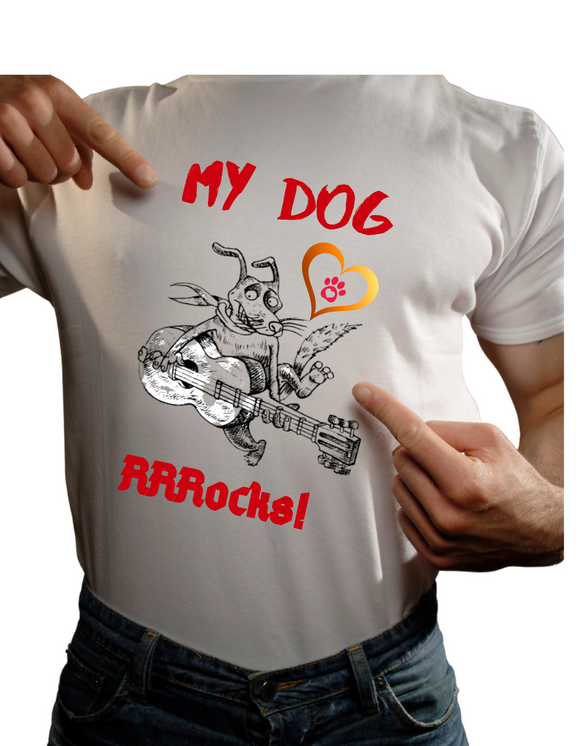 My Dog Rrrrocks Individual Shirt