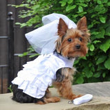 Dog Wedding Harness Dress Set