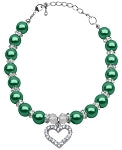 Heart and Pearl Necklace