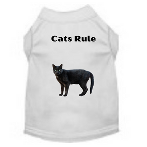 Cats Rule (Pet Shirt)