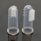 Pet Finger Toothbrush With Case (MEETEE)