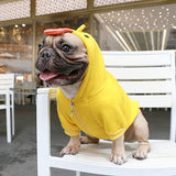 Pet Hoodie-Sweatshirt - Duck