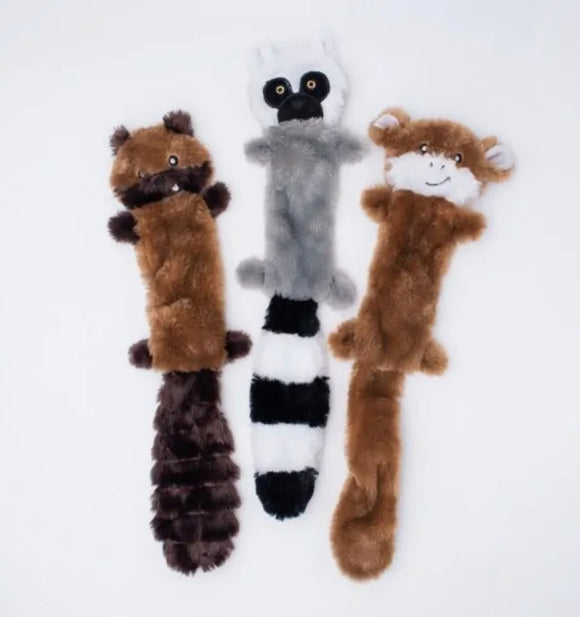 Skinny Peltz 3-Pack Large (Chipmunk, Lemur, Monkey)