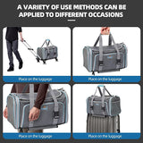 XKISS Rolling Pet Carrier(Grey)