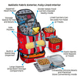 Mobile Dog Gear Drop Bottom Week Away Backpack