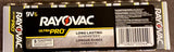 9V Rayovac Ultra Pro 9V Battery 6 Pack